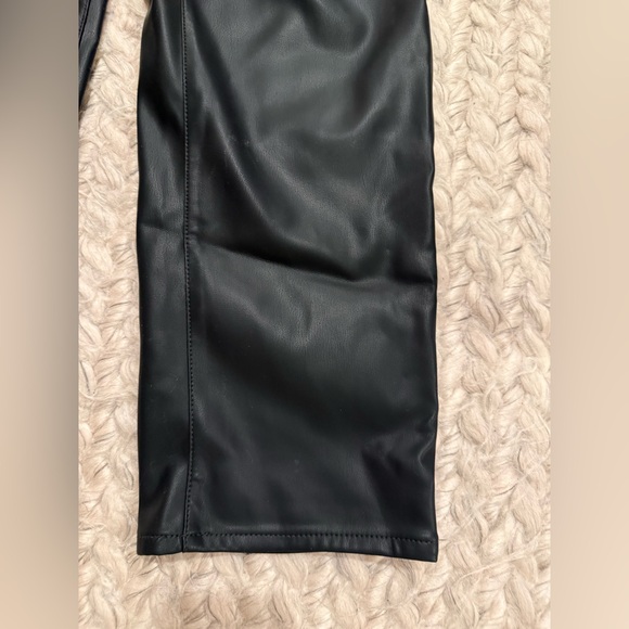 J. Crew Full-length straight-leg pant in faux leather - Picture 7 of 13